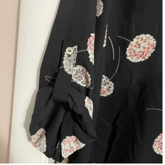 ANTHROPOLOGIE: Daniel Rainn Koda Split Neck Blouse (NWOT) - Picture 3 of 6